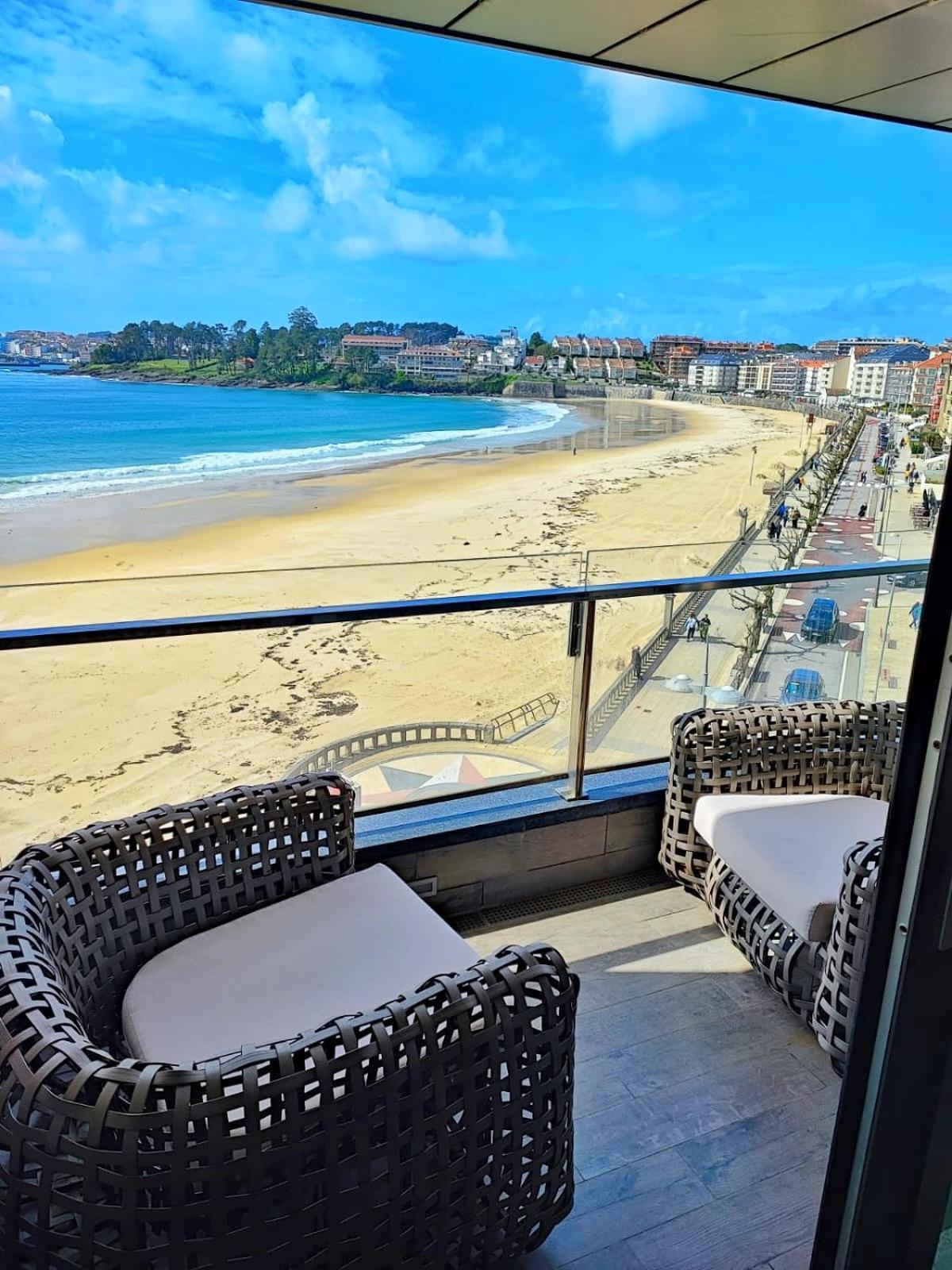 Luxury Centro Silgar Leilighet Sanxenxo Eksteriør bilde